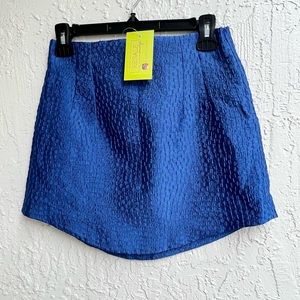 Zara cobalt blue mini skirt medium